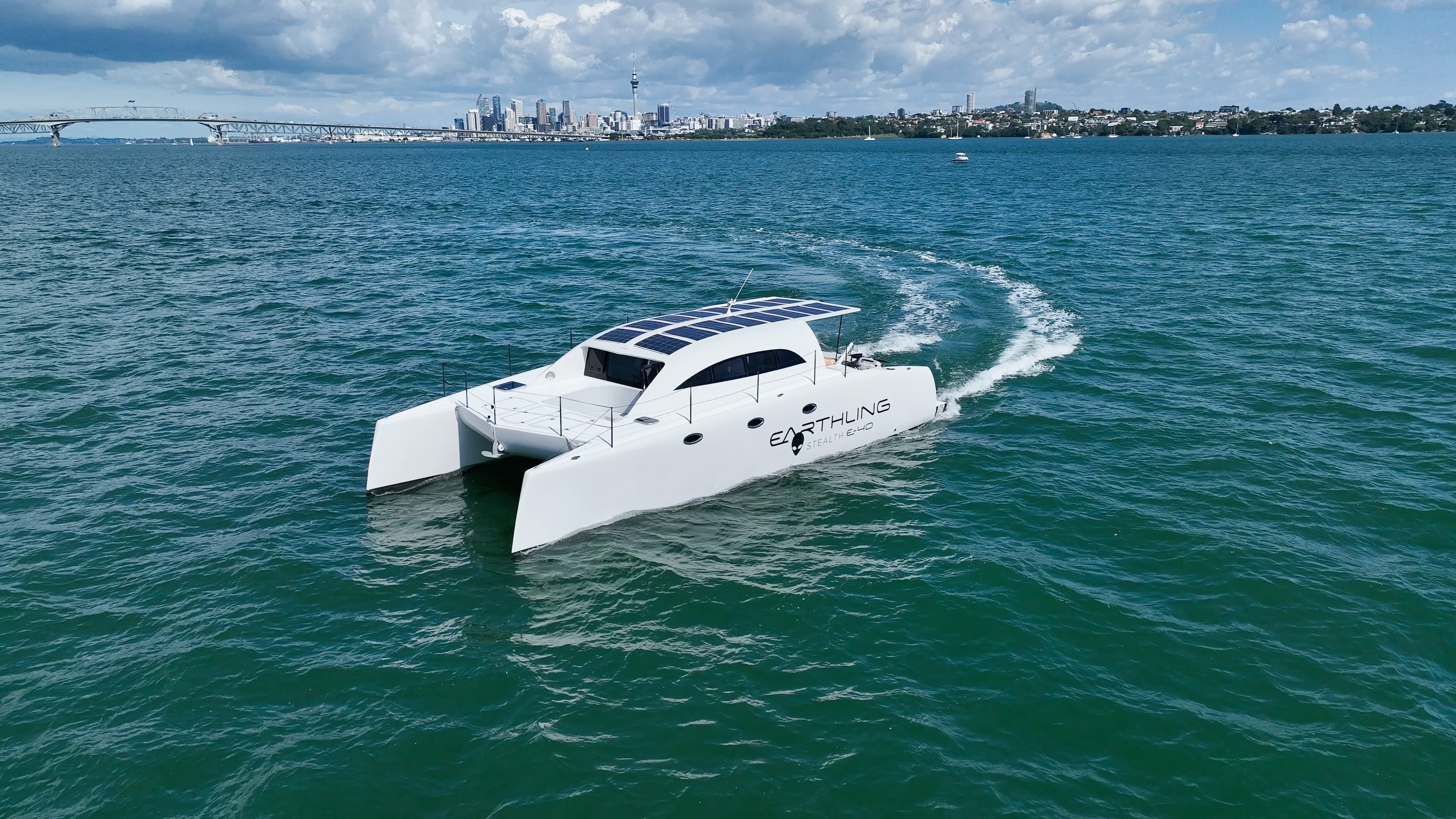 Earthling E-40 Power Catamaran